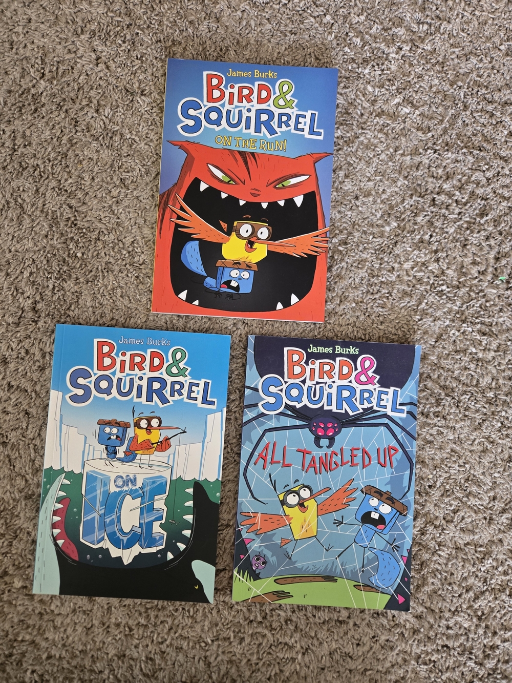 Jamea Burks - Bird & Squirrel 3-paperback Book Set